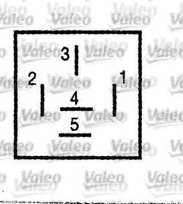 VALEO 643501 Relay, main current